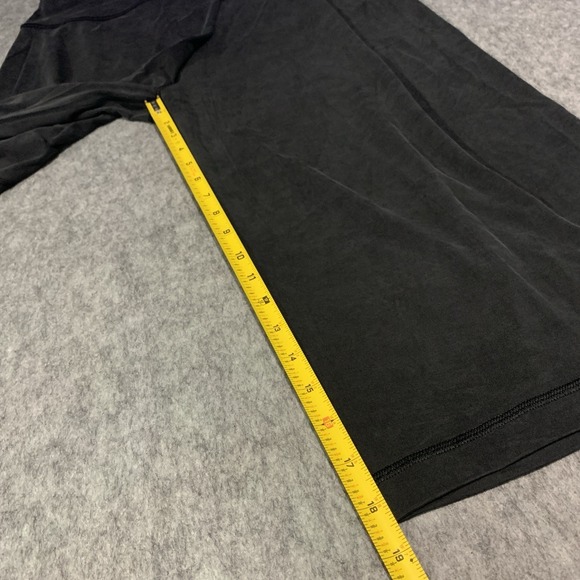 Lululemon Wide Leg HR Pull-On Crop Black Yoga Pant Women's Size 8 - Picture 10 of 12